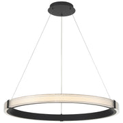 Access Panache 3CCT LED Pendant, Matte Black/Acrylic Lens