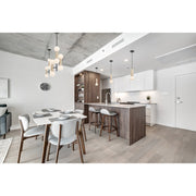 Access Lighting Stone 1 Light Pendant, Travertine/Opal