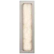 Access Ada 5CCT LED Wall Sconce, Brushed Steel/Alabaster