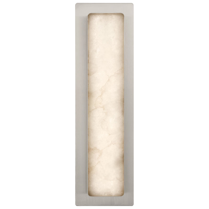 Access Ada 5CCT LED Wall Sconce, Brushed Steel/Alabaster
