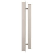 Access Ada 5CCT LED Wall Sconce, Brushed Steel/Alabaster