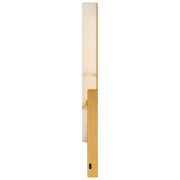 Access Victoria 5CCT LED Wall Sconce, Brass/Alabaster
