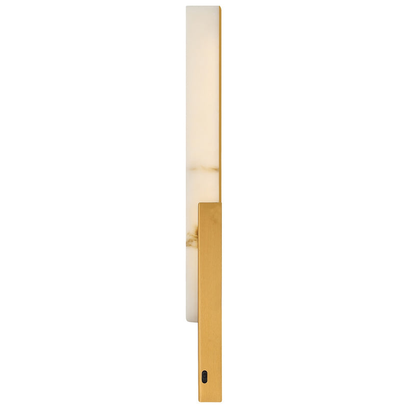 Access Victoria 5CCT LED Wall Sconce, Brass/Alabaster