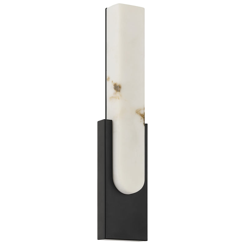 Access Victoria 5CCT LED Wall Sconce, Black/Alabaster