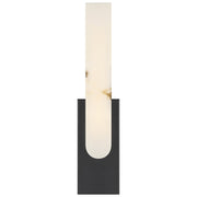 Access Victoria 5CCT LED Wall Sconce, Black/Alabaster