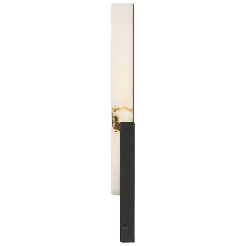 Access Victoria 5CCT LED Wall Sconce, Black/Alabaster
