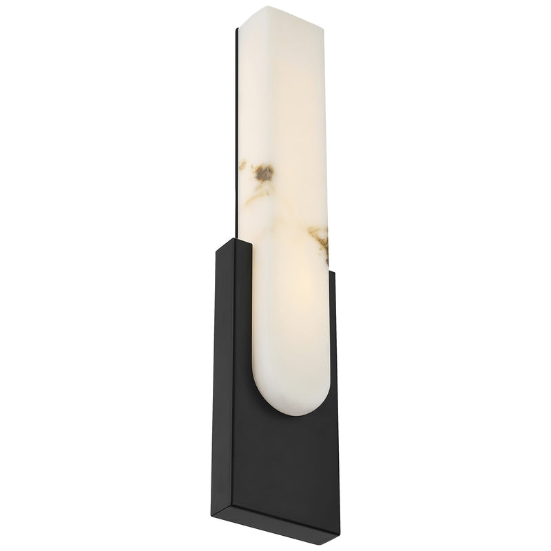 Access Victoria 5CCT LED Wall Sconce, Black/Alabaster