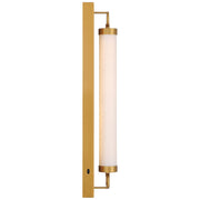 Access Eliza 5CCT LED Wall Sconce, Antique Brass/Opal