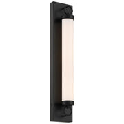 Access Lighting Eliza 5CCT LED Wall Sconce, Black/Opal