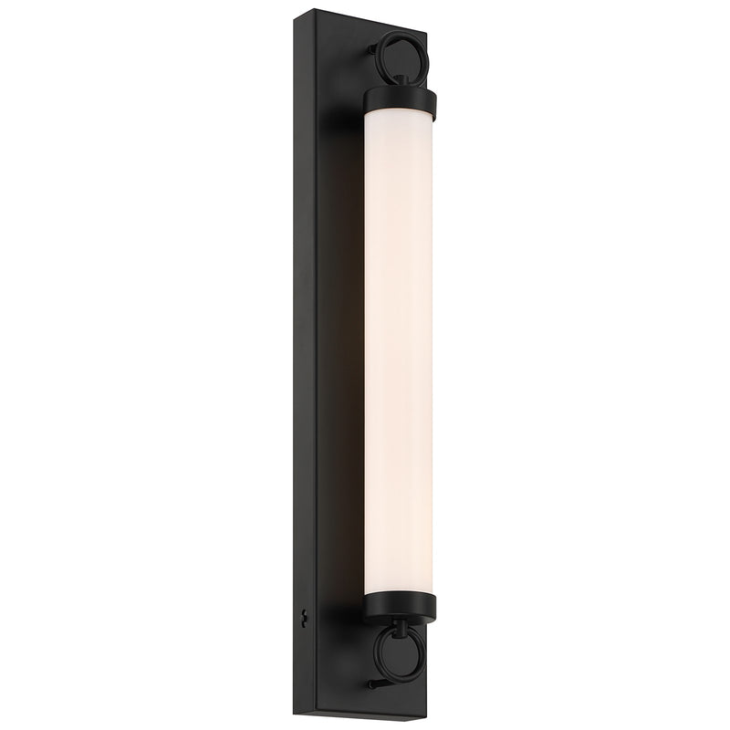 Access Lighting Eliza 5CCT LED Wall Sconce, Black/Opal