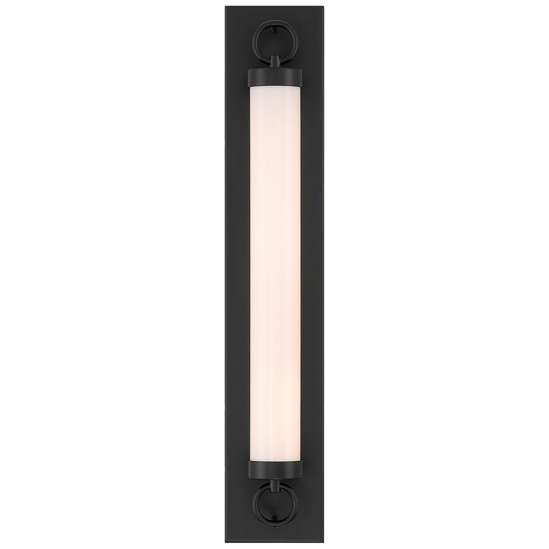 Access Lighting Eliza 5CCT LED Wall Sconce, Black/Opal