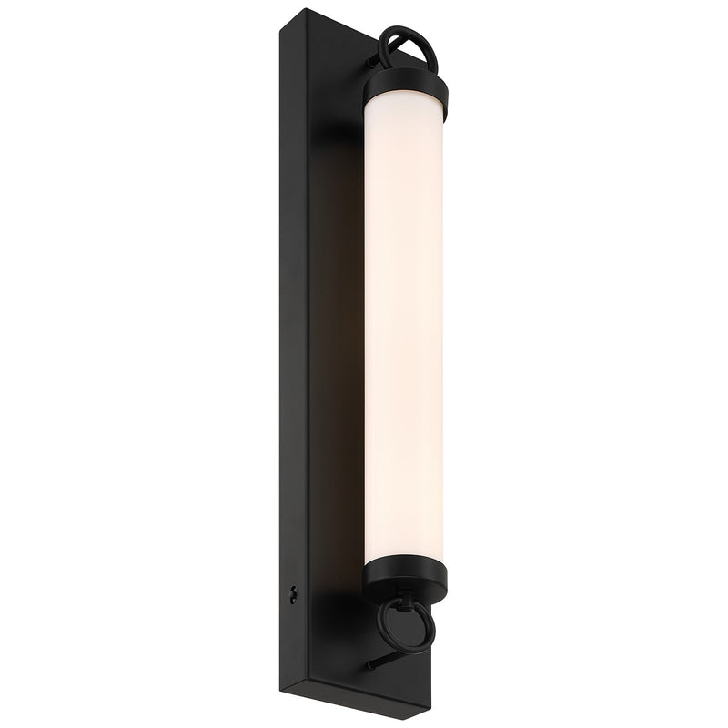 Access Lighting Eliza 5CCT LED Wall Sconce, Black/Opal