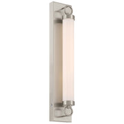 Access Eliza 5CCT LED Wall Sconce, Brushed Steel/Opal