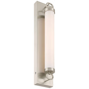Access Eliza 5CCT LED Wall Sconce, Brushed Steel/Opal