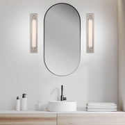 Access Eliza 5CCT LED Wall Sconce, Brushed Steel/Opal