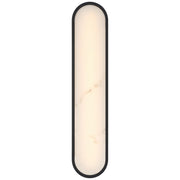 Access Lighting Sydney 3CCT LED Wall Sconce, Black/Alabaster