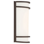 Access Lighting Lola Wall Sconce, Bronze/Frosted