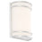 Access Lighting Lola 1 Light Wall Sconce, Brushed Steel/Frosted