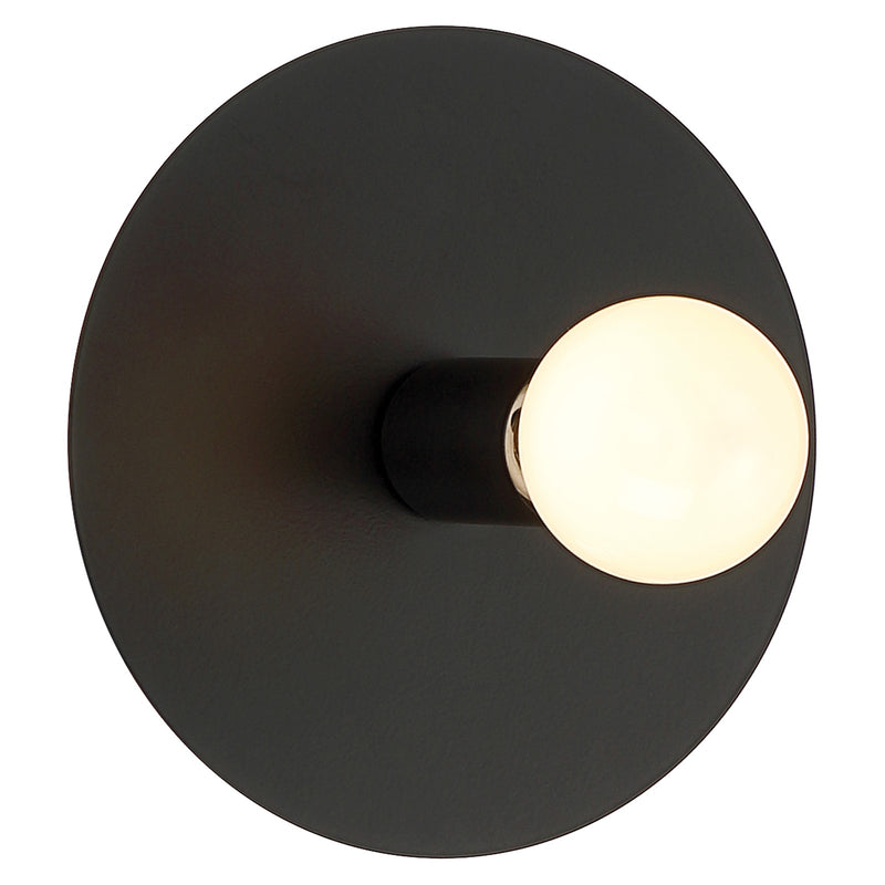 Access Lighting Union 1 Light Wall Sconce, Matte Black