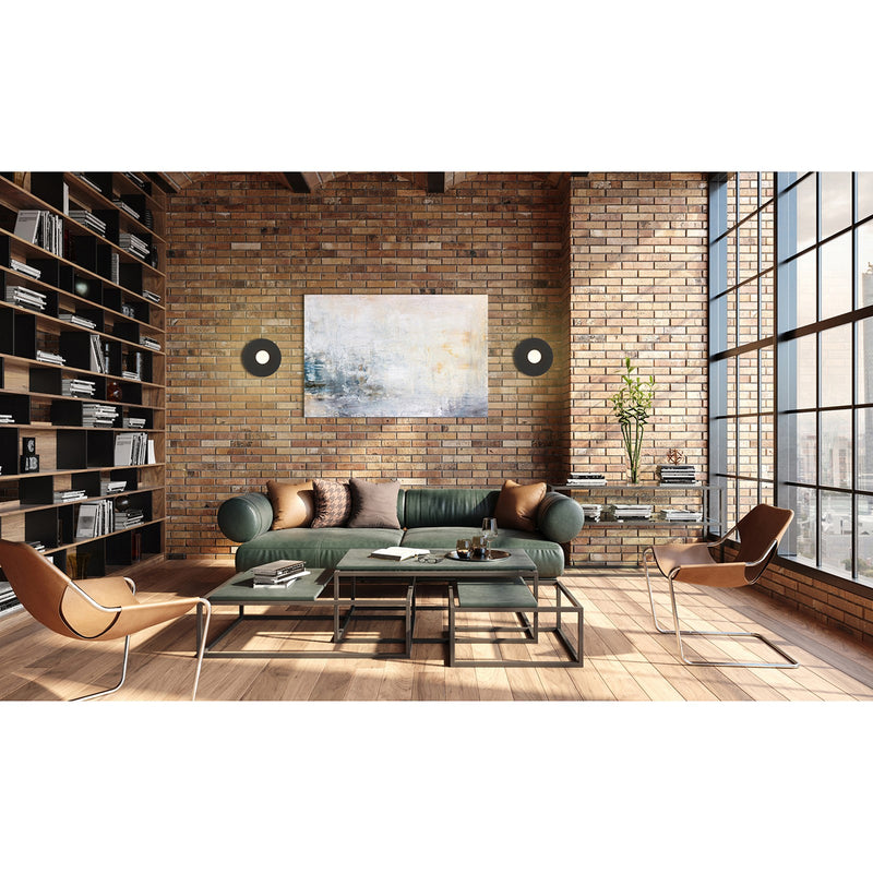 Access Lighting Union 1 Light Wall Sconce, Matte Black