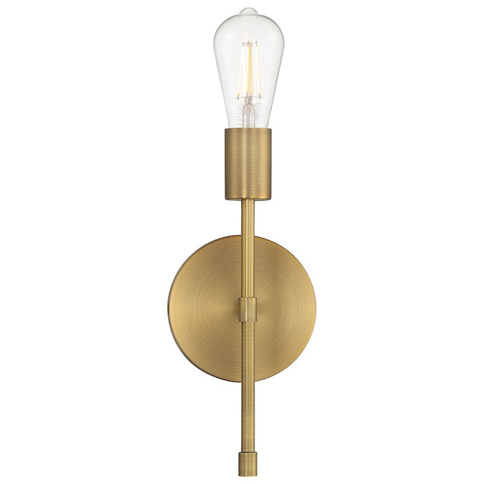 Access Lighting Iconic II 1 Light LED Wall Sconce, Brass