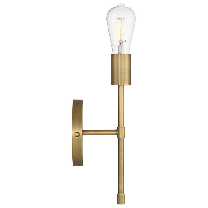 Access Lighting Iconic II 1 Light LED Wall Sconce, Brass