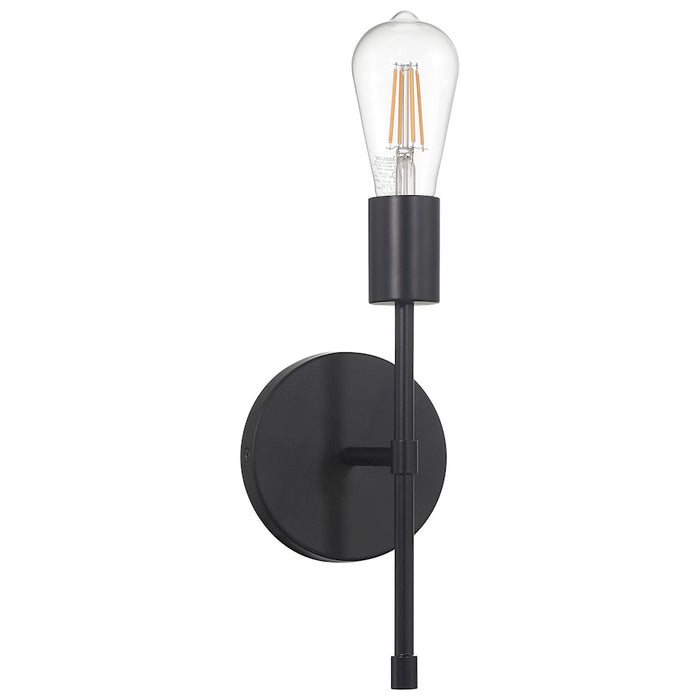 Access Lighting Iconic II 1 Light LED Wall Sconce, Black