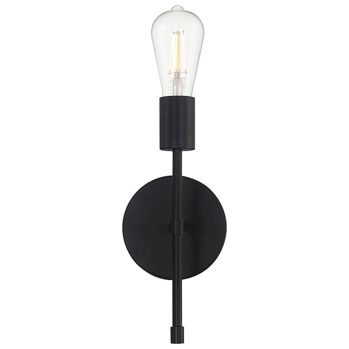 Access Lighting Iconic II 1 Light LED Wall Sconce, Black