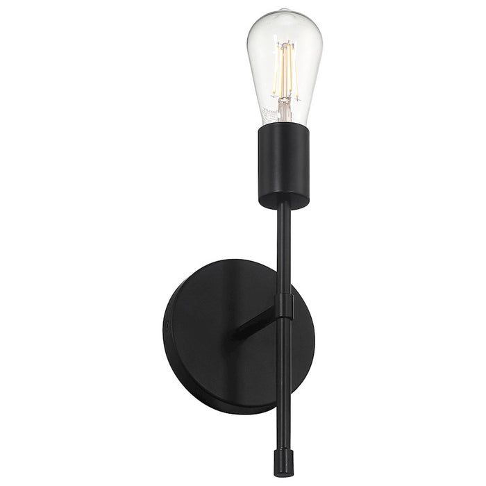 Access Lighting Iconic II 1 Light LED Wall Sconce, Black