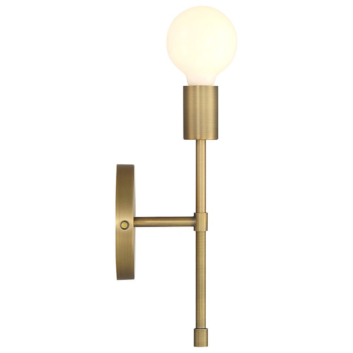 Access Lighting Iconic II G 1 Light LED Wall Sconce, Brass