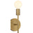 Access Lighting Iconic II G 1 Light LED Wall Sconce, Brass