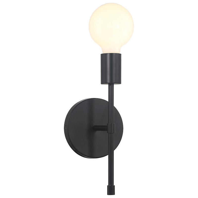 Access Lighting Iconic II G 1 Light LED Wall Sconce, Black