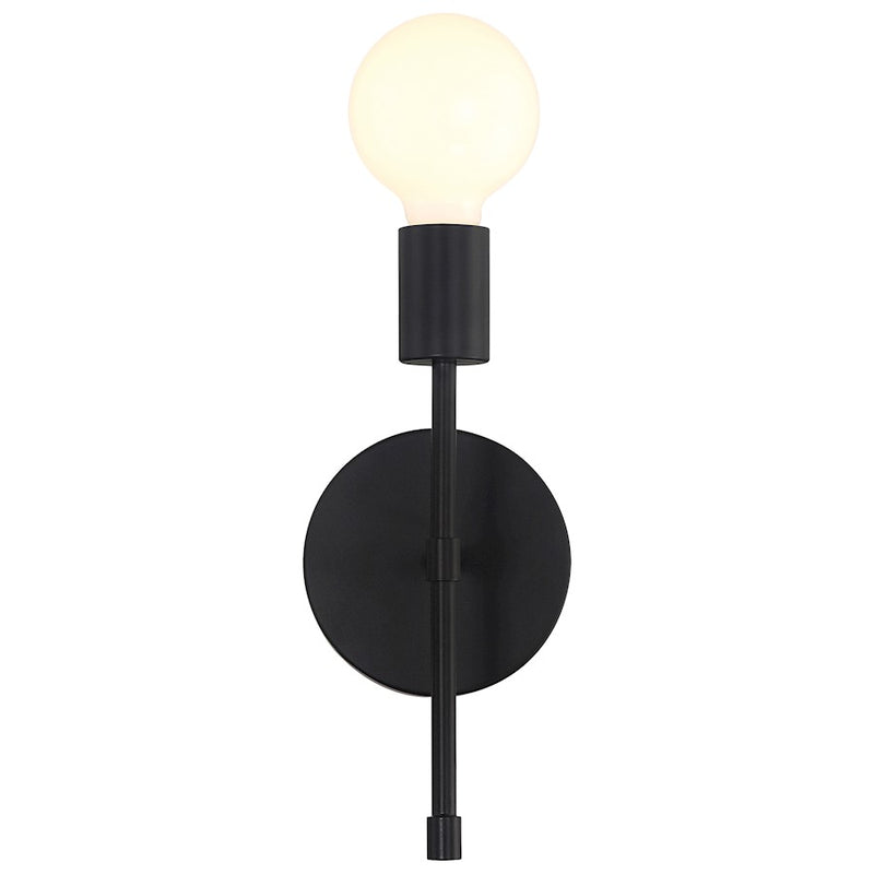 Access Lighting Iconic II G 1 Light LED Wall Sconce, Black