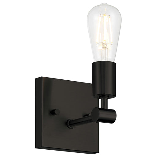Access Lighting Virgin 1 Light Wall Sconce, Matte Black