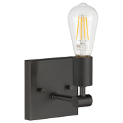 Access Lighting Virgin 1 Light Wall Sconce, Matte Black