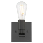 Access Lighting Virgin 1 Light Wall Sconce, Matte Black