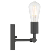 Access Lighting Virgin 1 Light Wall Sconce, Matte Black