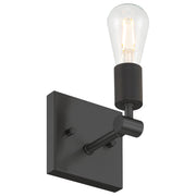 Access Lighting Virgin 1 Light Wall Sconce, Matte Black
