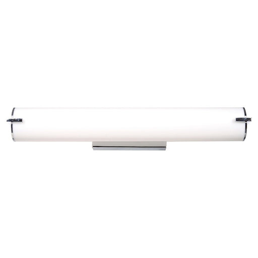 Access Lighting Tubes LED Vanity, Brushed Steel/Acrylic