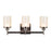 Access Lighting Perch 3 Light Bath/Vanity, Brushed Steel