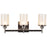 Access Lighting Perch 3 Light Bath/Vanity, Brushed Steel