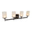 Access Lighting Perch 4 Light Bath/Vanity, Brushed Steel