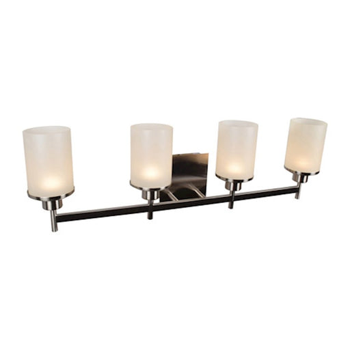 Access Lighting Perch 4 Light Bath/Vanity, Brushed Steel