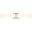 Access Lighting Escape 1 Light LED Sconce, Steel/White