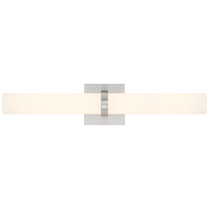 Access Lighting Escape 1 Light LED Sconce, Steel/White