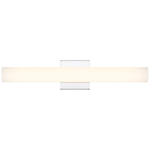 Access Lighting Sense 1 Light LED Sconce, Chrome/White