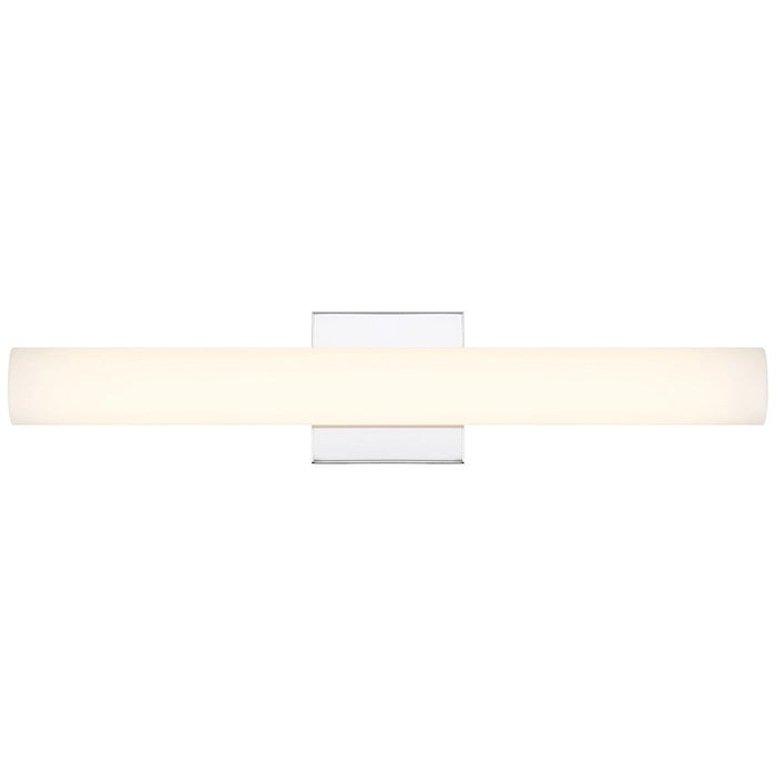 Access Lighting Sense 1 Light LED Sconce, Chrome/White