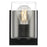Access Lighting Oslo 1 Light LED Wall Sconce, Black/Clear