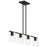 Access Lighting Oslo 1 Light LED Linear Pendant, Black