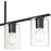 Access Lighting Oslo 1 Light LED Linear Pendant, Black